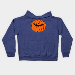 Pumpkin Face for a Halloween Horror Mask Kids Hoodie